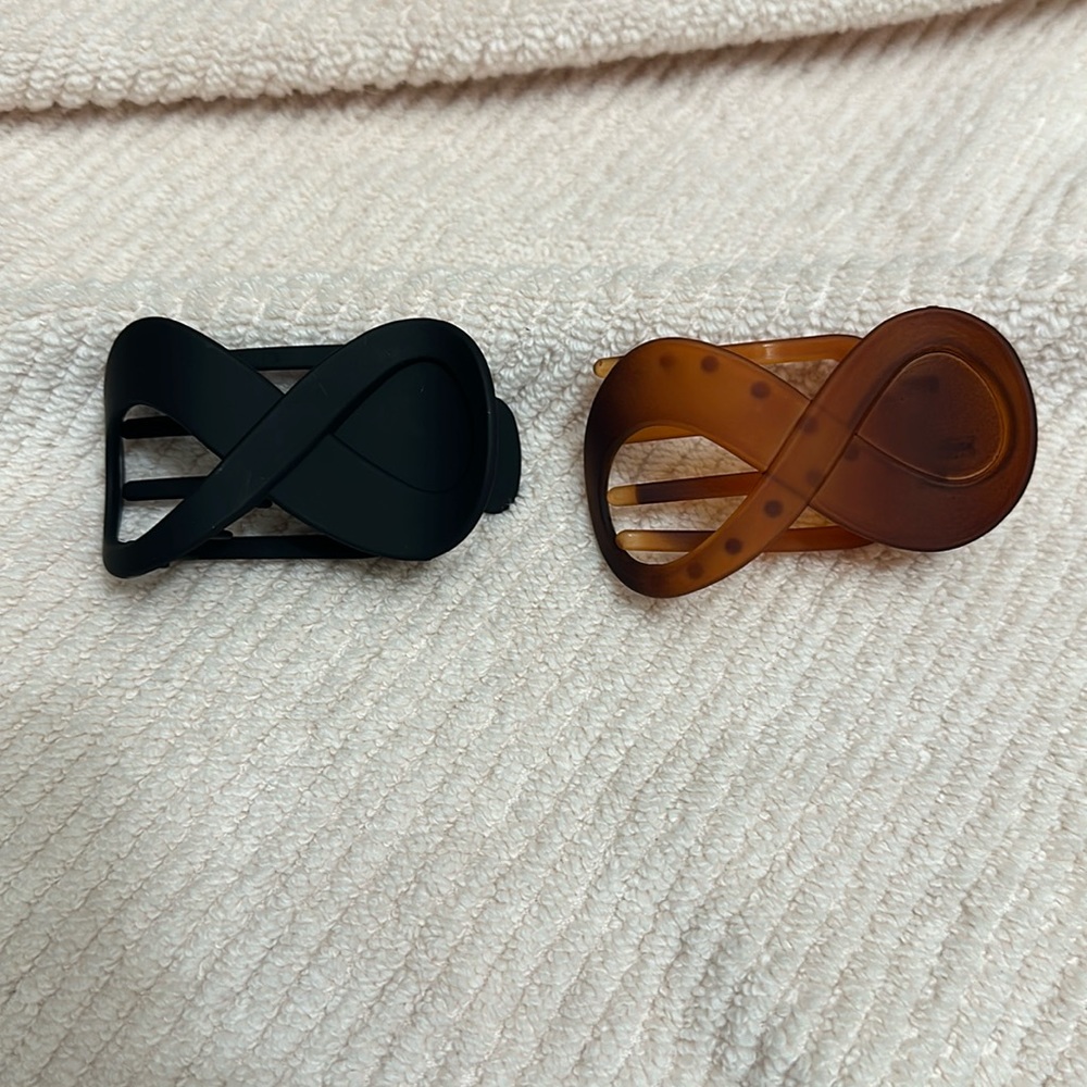 2 pc hair clips hair claw hair styling accessories